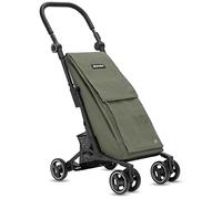 Playmarket Pocket Premium. Carro de la Compra Plegado ultracompacto y Ligero. 4 Ruedas y Freno. Capacidad 50L