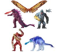 PlayMates Godzilla x Kong: Figura básica, paquete de 5 juguetes