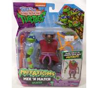 Playmates Tales of the TMNT Mutations Mix n Match Splinter Figura 4" 2024 Nuevo