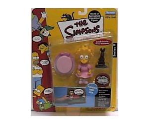Playmates - The Simpsons - World of Springfield Interactive Figure - Series 9 - Sunday Best Lisa w/custom accessories by Playmates Toys, Inc.