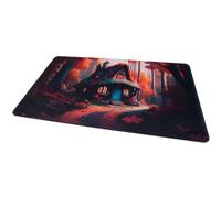 playmats.eu- Lorcana TCG Caseta de 24 x 14 Pulgadas / 61 x 35,5 cm - Alfombrilla de Goma para Juegos de Cartas, Color cabaña, 64 cm x 35,5 cm / 24" x 14" (K073)