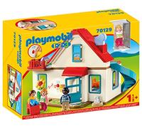PLAYMOBIL 1.2.3 70129 Casa, con Timbre Real y Efecto de Sonido, A partir de 18 meses