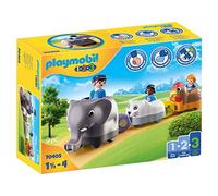 PLAYMOBIL 1,2,3 70405 Mi Tren de Animales, A Partir de 18 Meses
