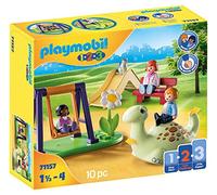 PLAYMOBIL 1,2,3 71157 Parque Infantil, Juguetes Educativos y de Motricidad para Niños Pequeños, Primeros Juguetes para Niños de 1,5 a 4 Años