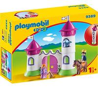 PLAYMOBIL 1,2,3 Castillo con Torre Apilable