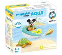 PLAYMOBIL 1.2.3 & Disney 71417 Viaje en Bote con Mickey, a Partir de 1 año
