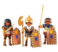 Playmobil 3 Soldados Egipcios 6488 Guerreros Romanos Egipcios Ejército...