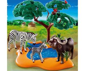 Playmobil 4828 - Búfalo con Cebras - Wild Life Búfalo con Cebras. Oferta antes 21,99€, Juguete A partir de 4 Años