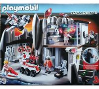 Playmobil 4875 Cuartel General de Agentes Con Sistema de Alarma Nuevo/Ovp