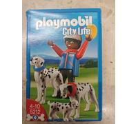 Playmobil 5212 Dálmata Familia Perro Nuevo Emb. Orig. Perros Colección