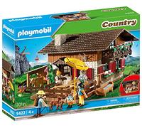 PLAYMOBIL 5422 Vida en la Montaña Country Casa de los Alpes, Juguetes para niños a Partir de 4 años, 50.0 x 39.9 x 9.9