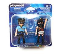 Playmobil 5816 Duo City Action - Policía estadounidense y ladrón