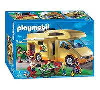 Playmobil- Caravana de Vacaciones (3647) Casas de muñecos y Accesorios, Multicolor