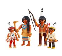 Playmobil 6322 Nativo Americano Indio Familia Niños Padres Precintado Addon