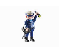 Playmobil 6502 - Jefe de Policía - Comisionado - Embalaje Plástico, Sin Caja de Cartón