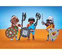 Playmobil 6590 - Romanos - Los 3 Gladiadores - Embalaje de plástico, sin Caja