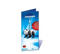 Playmobil 6612 Panda Llavero divertido juego de rol imaginativo, juegos de rol adecuados para niños a partir de 4 años
