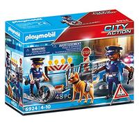 PLAYMOBIL 6924 City Action Control de Policía, A Partir de 5 años, Turquesa