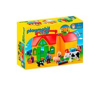 PLAYMOBIL 6962 1,2,3 Granja Maletín, A Partir de 1,5 años
