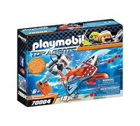 Playmobil Juguete Spy Team Ala Submarina 70004 propulsor submarino con motor sumergible