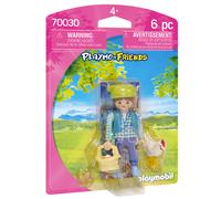 Playmobil 70030 Playmo Friends Granjera Chica con Gallina y Huevos NUEVO en...