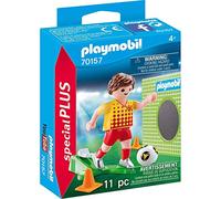 PLAYMOBIL 70157 Jugador de fútbol y GOL
