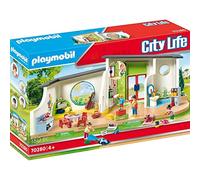 PLAYMOBIL 70280 City Life Guardería Arcoíris con Efectos de luz y Sonido, A Partir de 4 años, Multicolor
