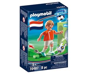 PLAYMOBIL 70487 Jugador de Fútbol Holanda