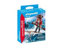 Playmobil 70598 Special Plus Pirate with Raft, Multicoloured, One Size