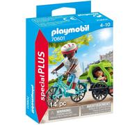 PLAYMOBIL - 70601 - Cyclistes maman et enfant Special Plus Bicycle Excursion