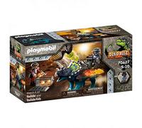 PLAYMOBIL 70627 Dino Rise Triceraptos, Batalla por Las Piedras legendarias, A Partir de 5 años, Multicolor