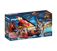 PLAYMOBIL 70641 Novelmore Barco Bandidos de Burnham, Flotante, A Partir de 4 años, Multicolor