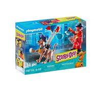 PLAYMOBIL 70710 Scooby DOO Aventura con Ghost Clown, A Partir de 5 años