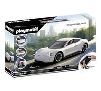 PLAYMOBIL 70765 Porsche Mission E, con Mando a Distancia y Efectos Luminosos, A Partir de 5 Años, Multicolor