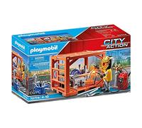 PLAYMOBIL 70774 City Action Fabricante de contenedores, A Partir de 4 años, Multicolor