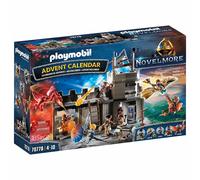 PLAYMOBIL 70778 Juguete Caballeros De Novelmore Dario's Castillo Grande Advent
