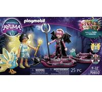 PLAYMOBIL Adventures of Ayuma 70803 Crystal Fairy y Bat Fairy con Animales del Alma, A Partir de 7 años
