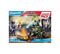 PLAYMOBIL 70817 City Action Starter Pack Policía Entrenamiento, Juguete para niños a Partir de 4 años