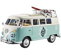 PLAYMOBIL 70826 Volkswagen T1 Camping Bus como Furgoneta Surfera Azul Claro, Edición Especial para Aficionados y coleccionistas, 5 99 años