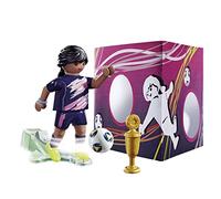 PLAYMOBIL® Futbolista con muro de gol