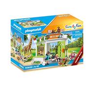 PLAYMOBIL 70900 Family Fun Consulta Veterinaria en el Zoo, Juguetes para niños a Partir de 4 años