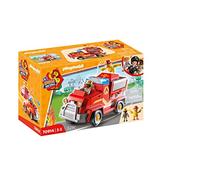 PLAYMOBIL 70914 Duck on Call Vehículo de Emergencia de los Bomberos, con luz y Sonido, Juguetes para niños a Partir de 3 años, Multicolor