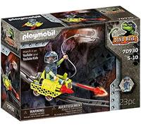 PLAYMOBIL Dino Rise 70930 Mina Cruiser, Combinable con vehículos ferroviarios, Juguetes para niños a Partir de 5 años