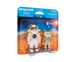 Playmobil 70991 DuoPack Esa Astronaut und Robert
