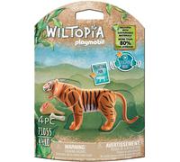 Playmobil 71055 Wiltopia Tiger, Animal Toy, for Children 4-10, Sustainable Toy A