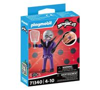 Playmobil 71340 Miraculous: Hawk Moth, Tales of Ladybug and Cat Noir, collector’