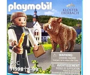 PLAYMOBIL - 71398 - Monje Monasterio Eberbach - Figura especial