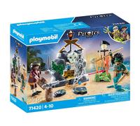 Playmobil 71420 Piratas: Pirata Vs. Deeper - Treasure Hunt Niños Juego de Acción