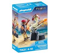 PLAYMOBIL 71421 Pirates Artillero Pirata, a Partir de 4 años