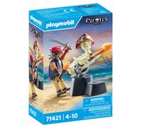 PLAYMOBIL 71421 Pirates Artillero Pirata, a Partir de 4 años Maestro del cañón